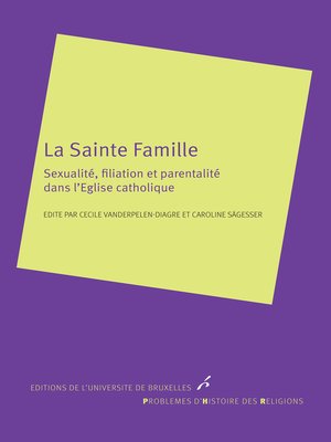 cover image of La Sainte famille